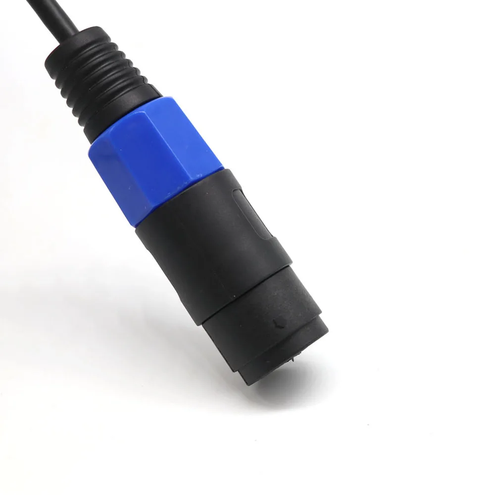 2 шт. измерительный Соединительный кабель совместим с разъемом Speakon папа 1/4