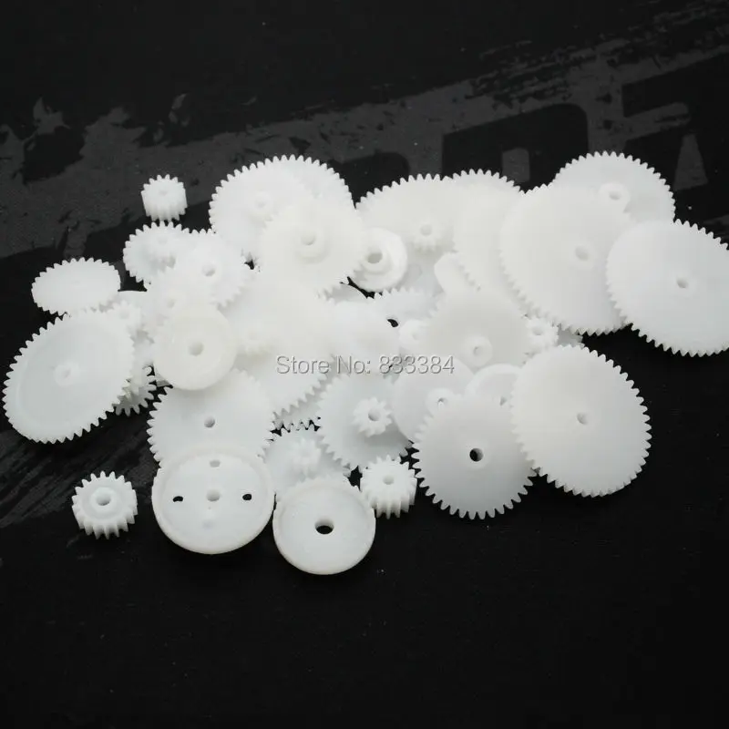 Бесплатная доставка один набор 49 видов мешков с зубчатой передачей пластиковая