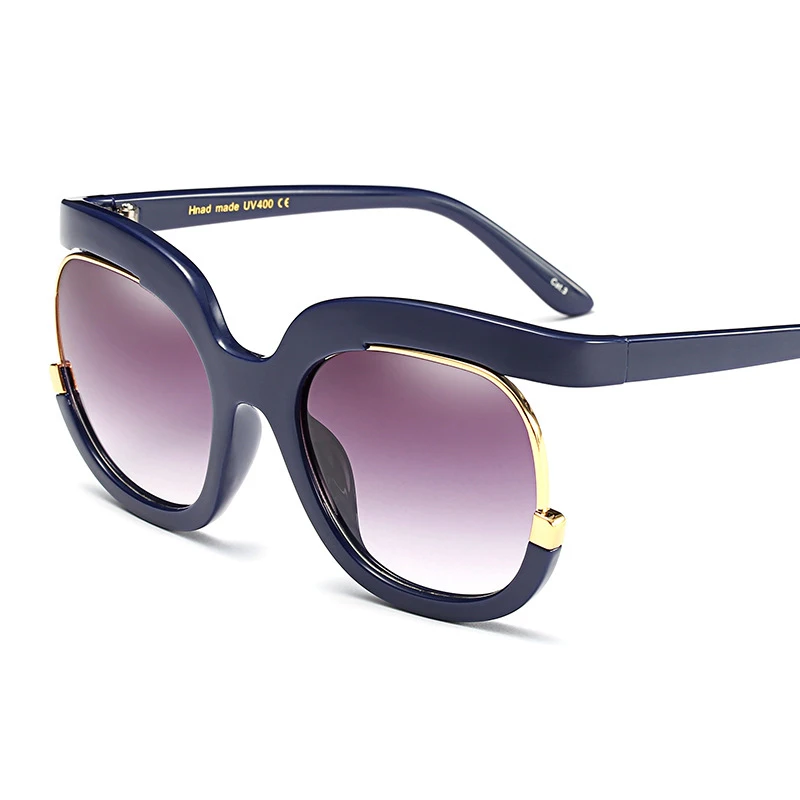 YDO стильные Квадратные Солнцезащитные очки Для женщин Роскошные Брендовая