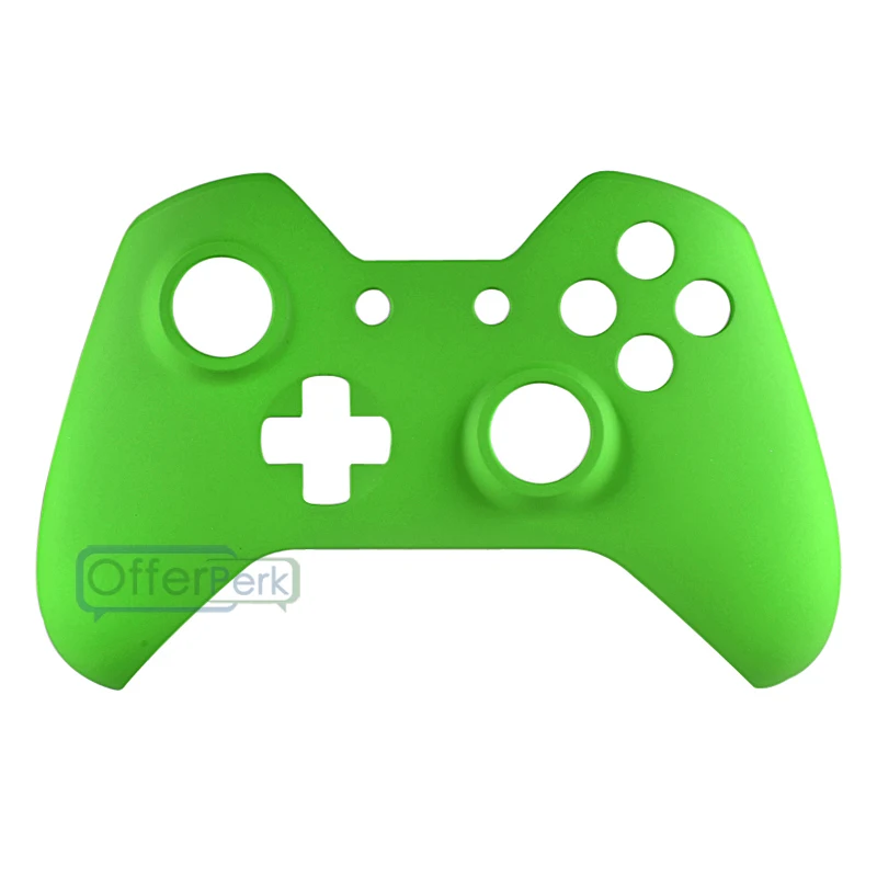 Пользовательский мягкий сенсорный Зеленый Игровой чехол Лицевая панель для Xbox One
