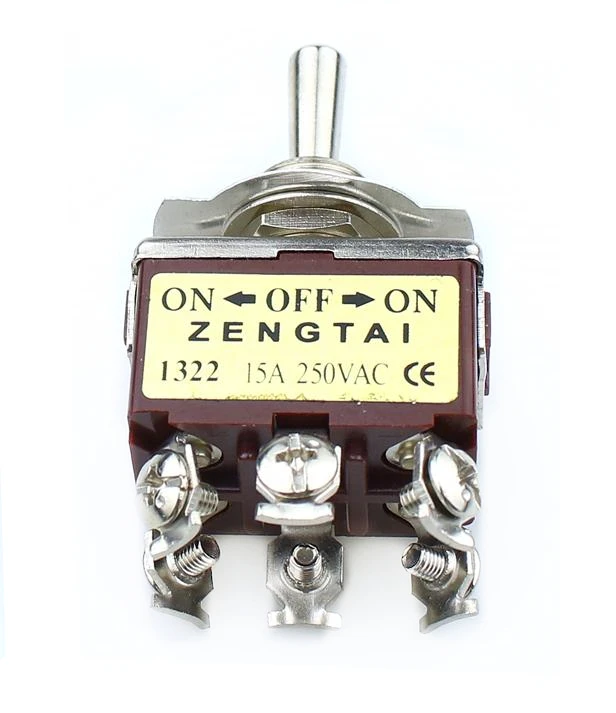 1 шт. E TEN1322 микропереключатель 15A/250V 6 pin Водонепроницаемый переключатель Кепки ВКЛ