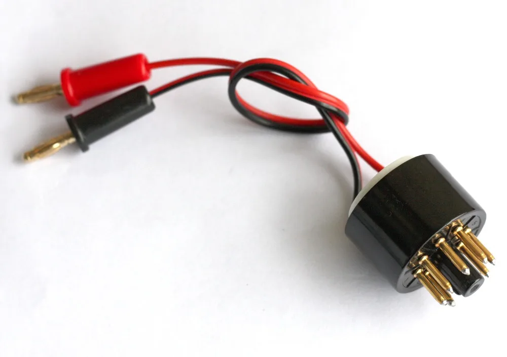 CT1-P трубка клапанная перегородка смещения токовый зонд 8Pin гнездо для Тесты 6L6 6V6 EL34 KT88 KT66