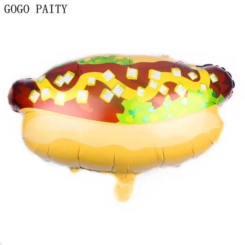 GOGO PAITY новый хот-дог король алюминиевый шар для дня рождения вечеринка украшение