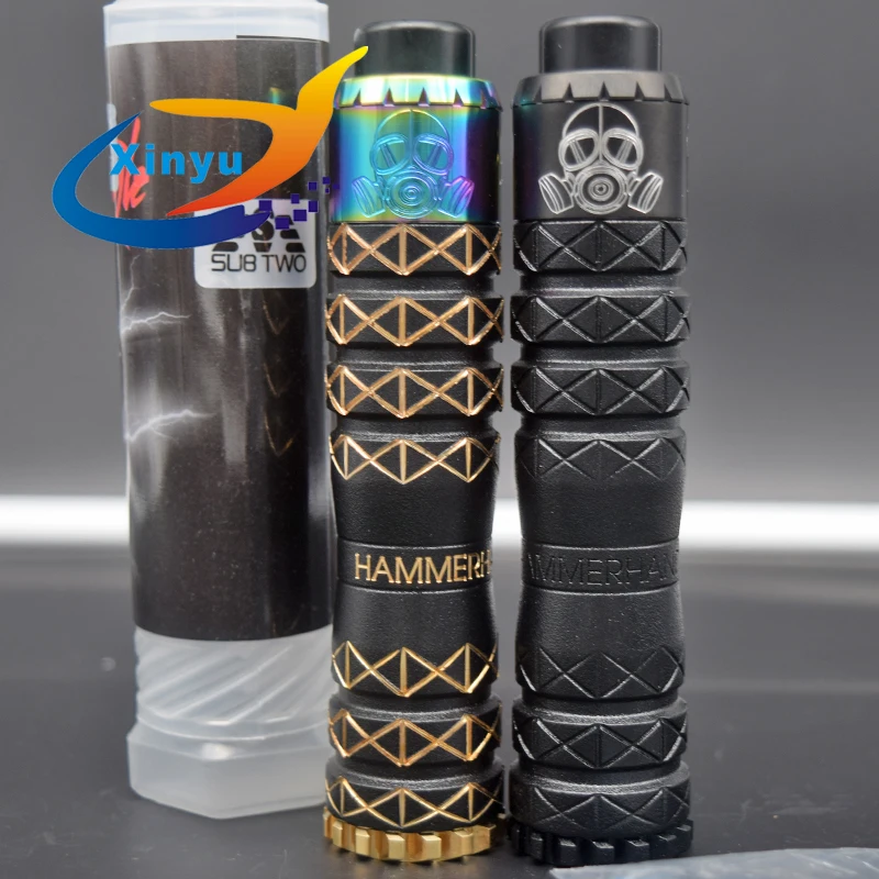 2018 новейший HAMMERHAND mod kit 18650 батарея 25 мм латунный механический испаритель Tower Mech Mod