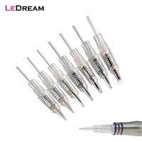30pcslot premium charmant machine disposable 8mm screw tattoo needles cartridges blades tips for permanent makeup