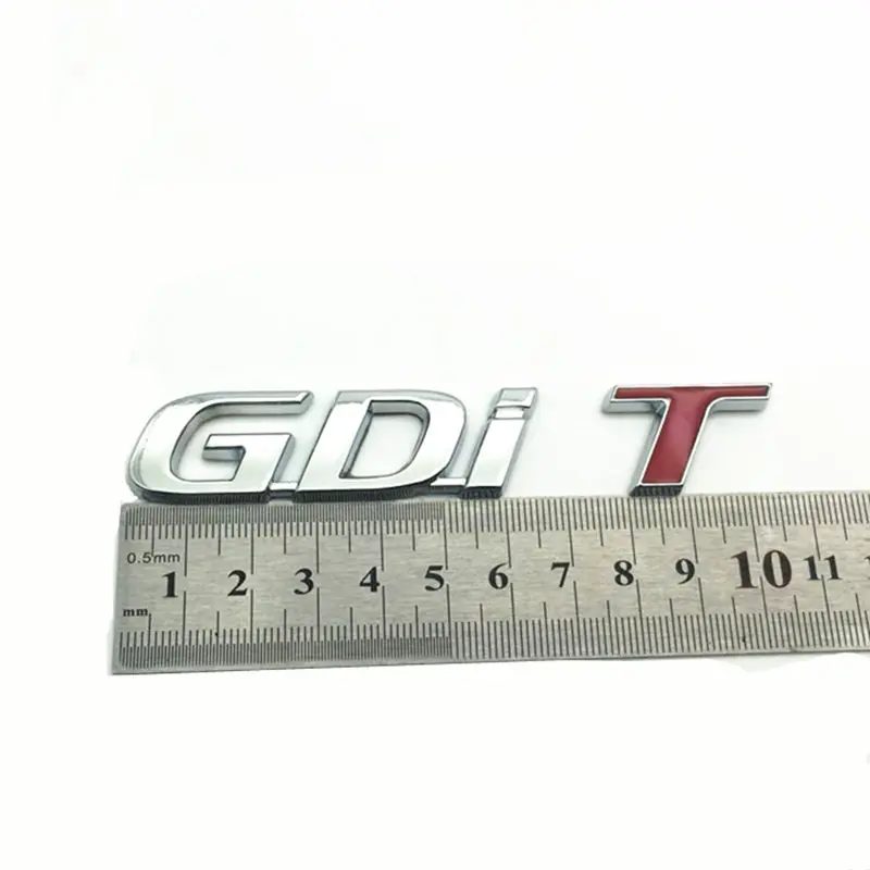 1 шт. 3D металлический цинковый сплав GDIT GDI T эмблема Знак цифровой смещение Авто