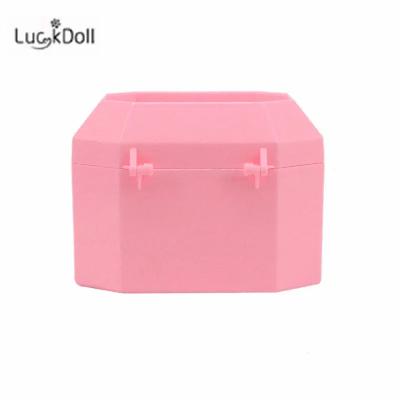 Новинка 2019 2 миниатюрных милых сундука-сокровища LUCKDOLL для кукол размером 18 или 43