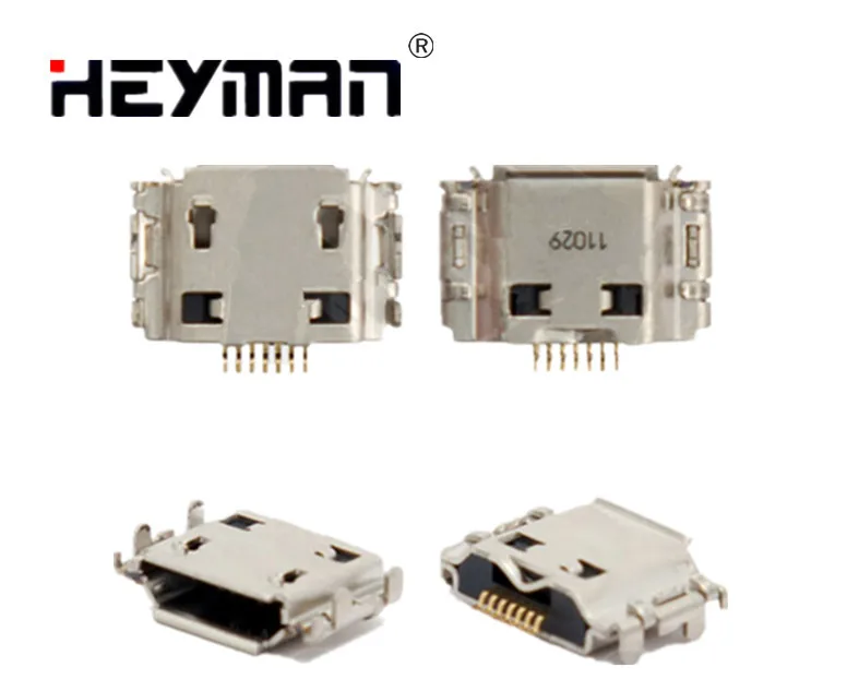 Разъем для зарядки Heyman Samsung I8910 I9000 I9001 I9003 Galaxy SL S5260 S5350 S5660 S7220 (7 контактов micro USB type