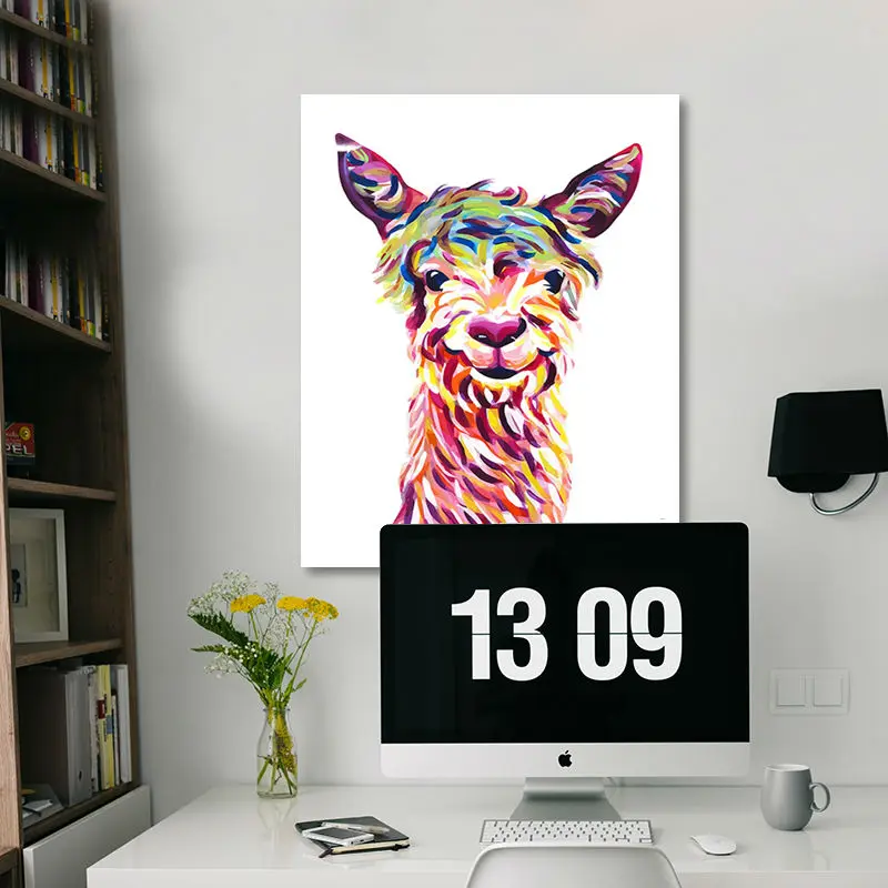 Цифровая краска по номерам Альпака модульная живопись diy масляная Раскраска