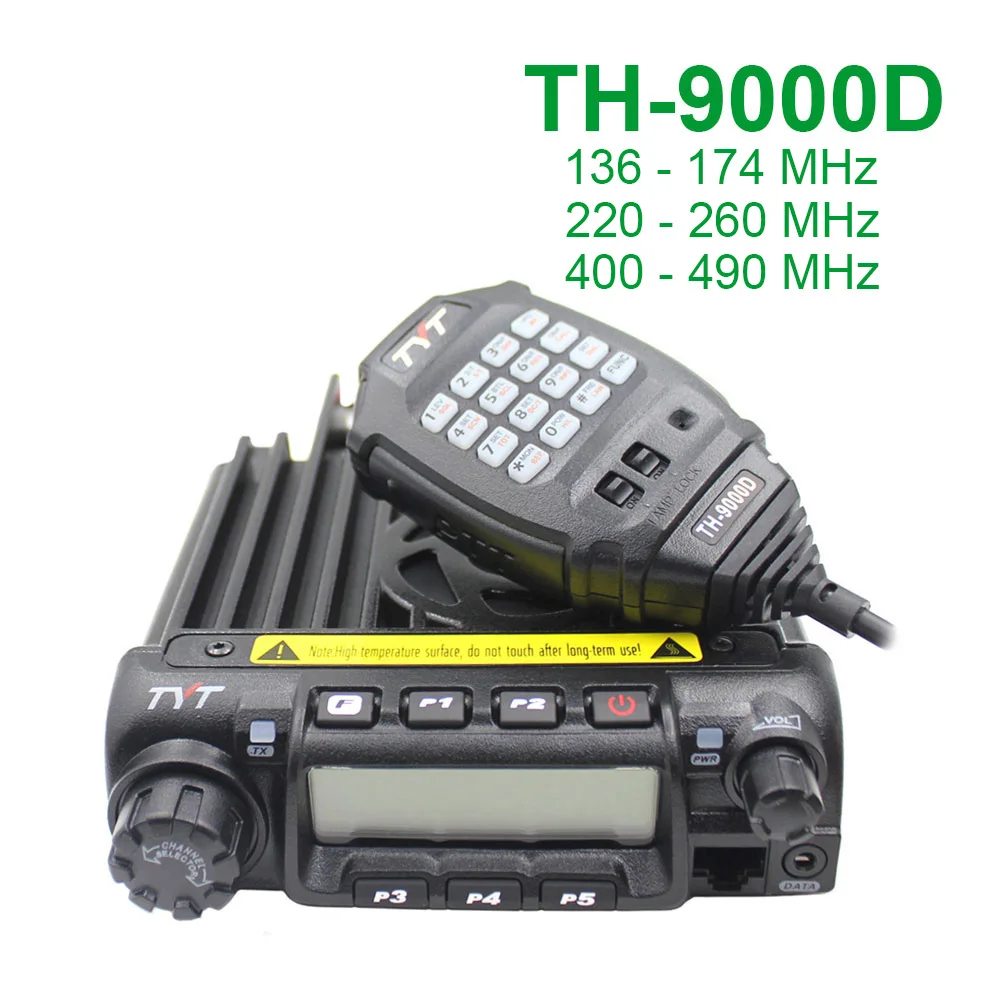 Последняя версия TYT TH 9000D мобильное радио 200CH 60 Вт Супер мощность