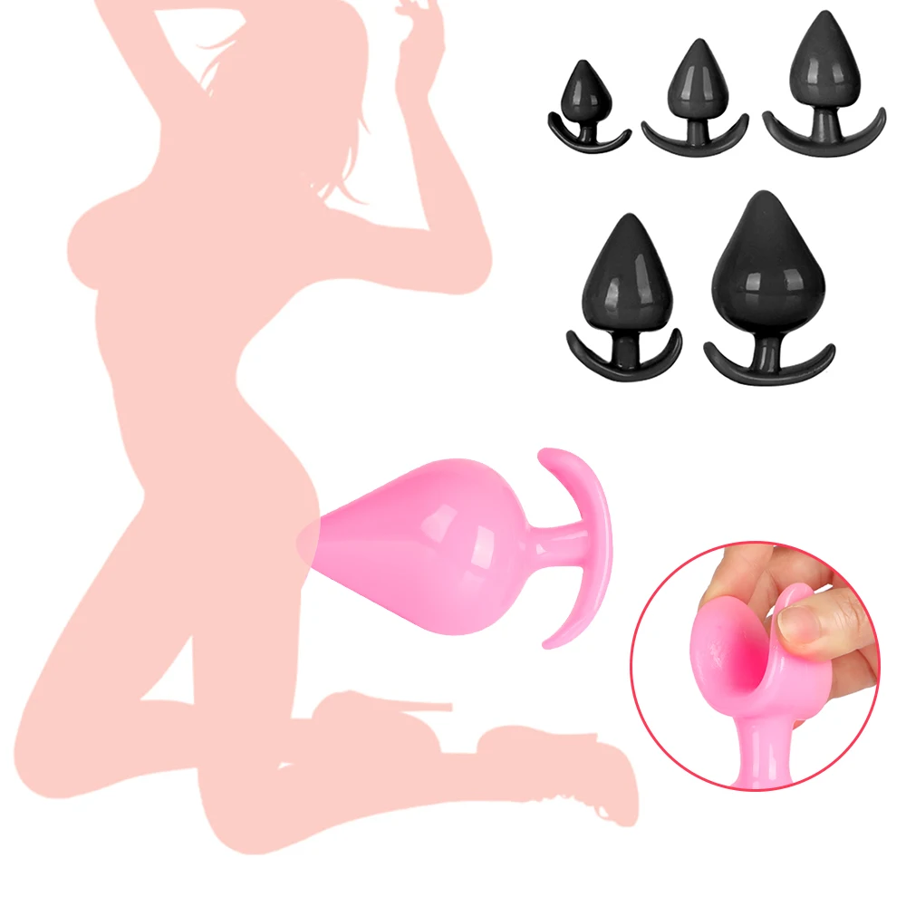 Silicone Anal Plug Beads Prostate Massager Dildo Erotic Toy For Men Women Adult Sex Toys Butt Shop S M L XL | Красота и здоровье
