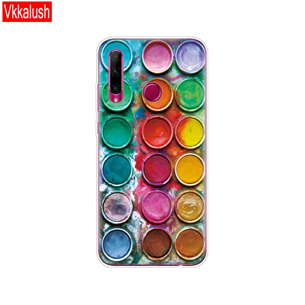 80048 Honor 10i чехол Honor 10i HRY-LX1T чехол Силиконовый ТПУ задняя крышка чехол для телефона для huawei Honor 10i Honor10i 10 I 6,21 дюймов - Цвет: 80048
