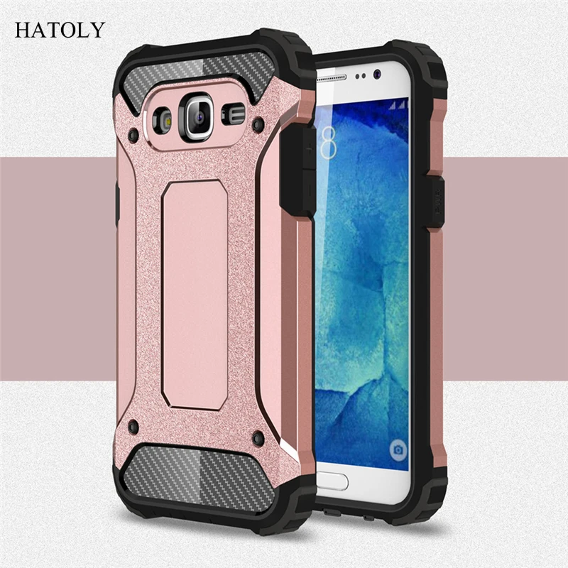 Чехол HATOLY для Samsung Galaxy J7 2015 чехол тяжелая броня тонкий жесткий силиконовый J700F # |