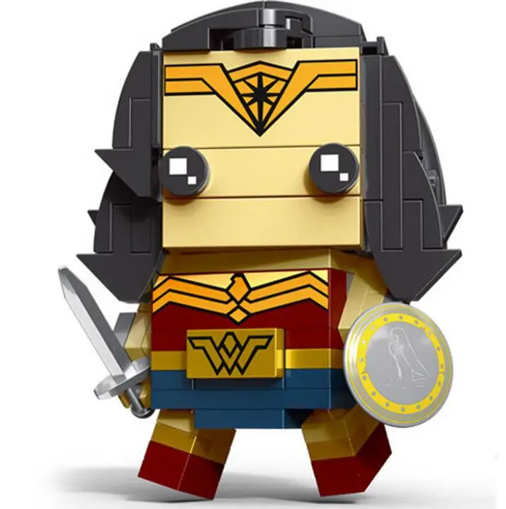 Новинка Decool BrickHeadz серии супергерои из комиксов модель Фигурка танос набор