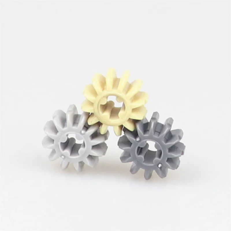 MOC LegoINGlys Technic Gear Z12 1.4X0.8CM колеса строительные блоки совместимы с Parts Bricks Enlighten