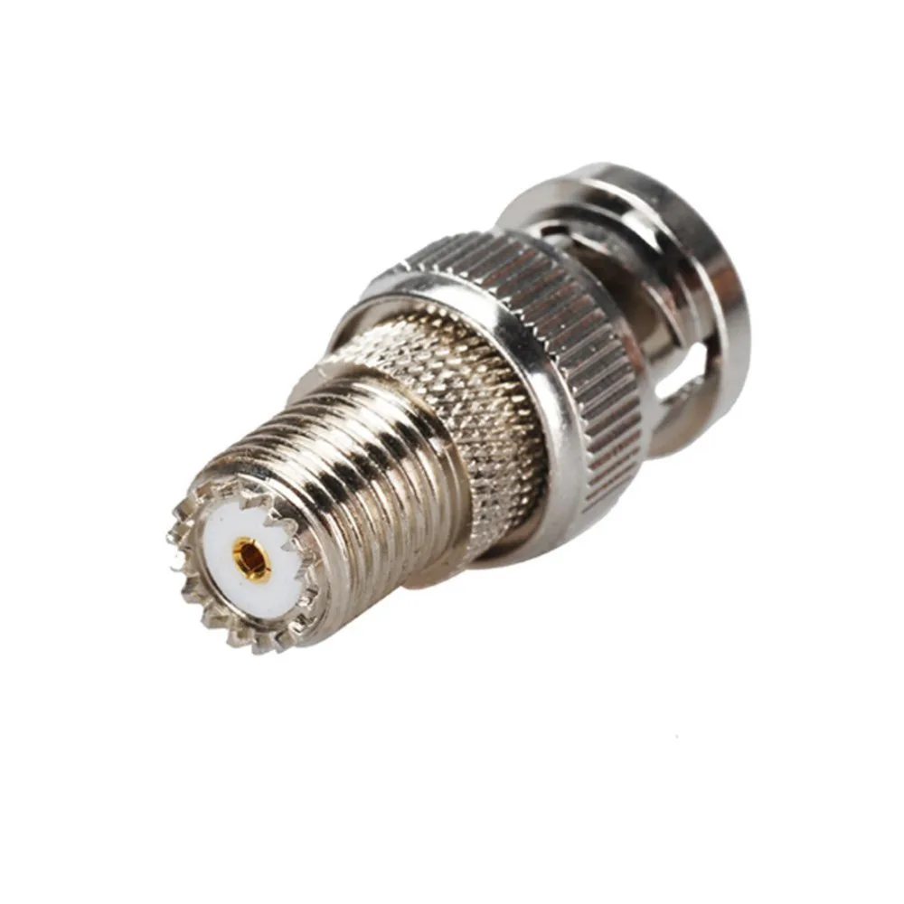 Коннектор BNC папа-мама Mini UHF коаксиальный адаптер RF Coax штекер BNC-мини-коннектор
