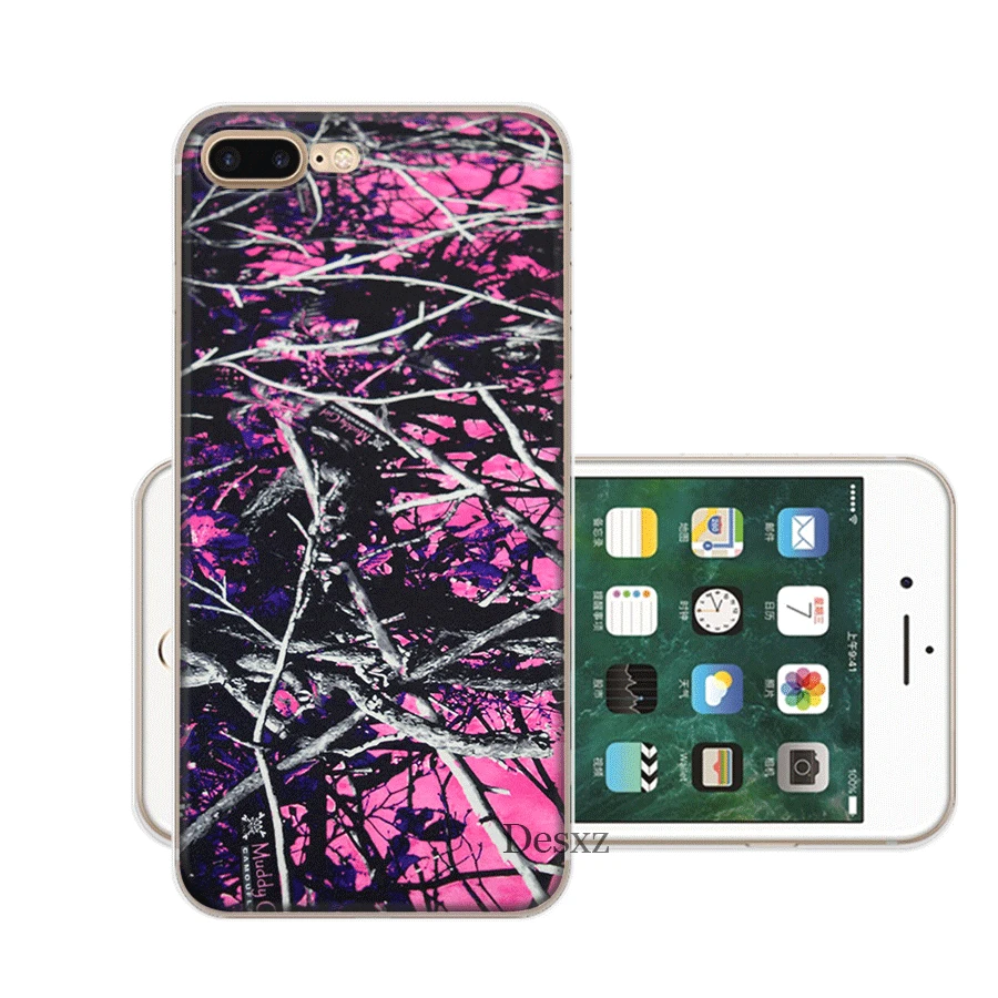 Зеленый армейский камуфляжный чехол для мобильного телефона iPhone 7 8 6 6s Plus 11 Pro X XS Max