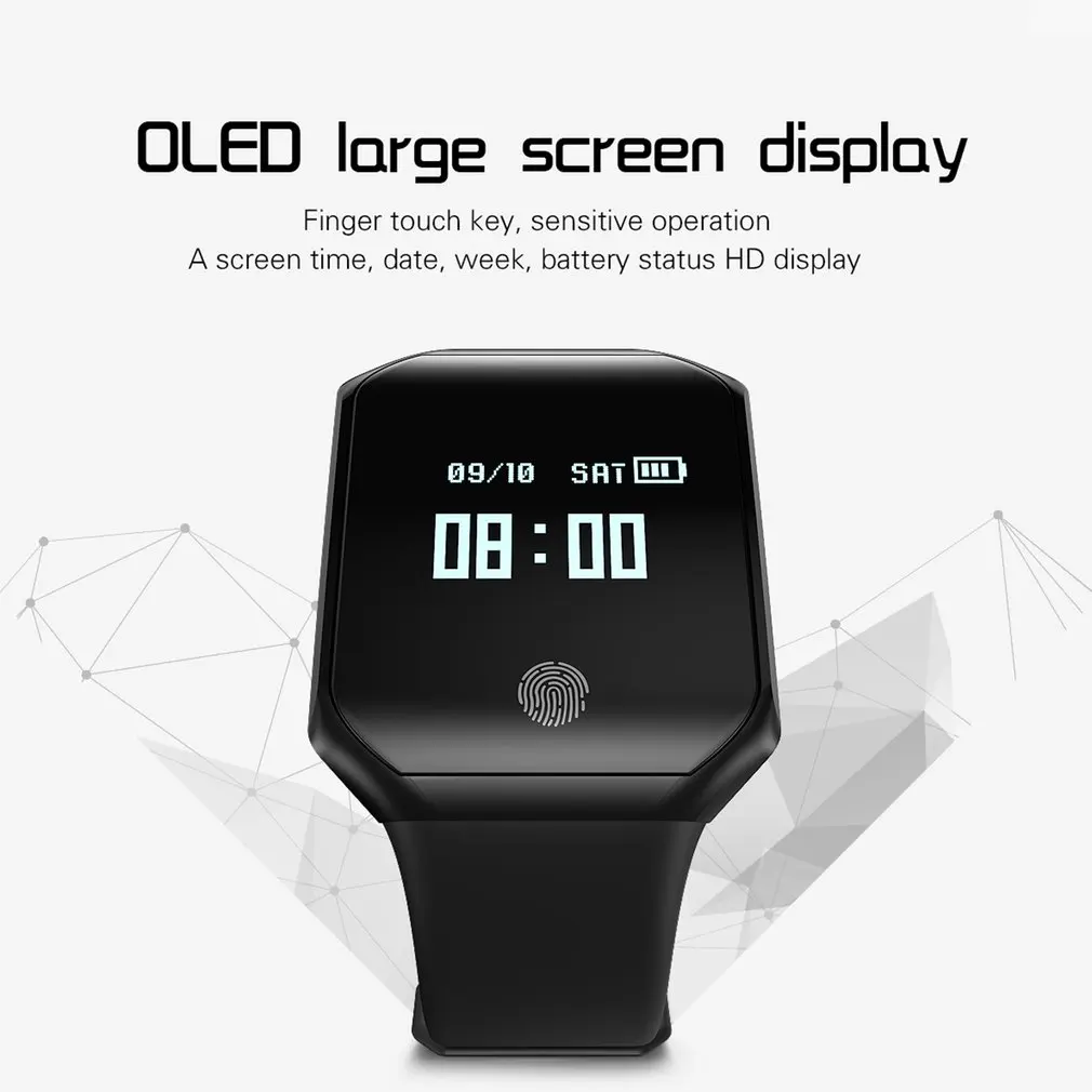 Z66 Smart Watch Heart Rate Blood Pressure Pulse Monitor Fitness Tracker Wristband Waterproof Bracelet 2018 Sales | Наручные часы