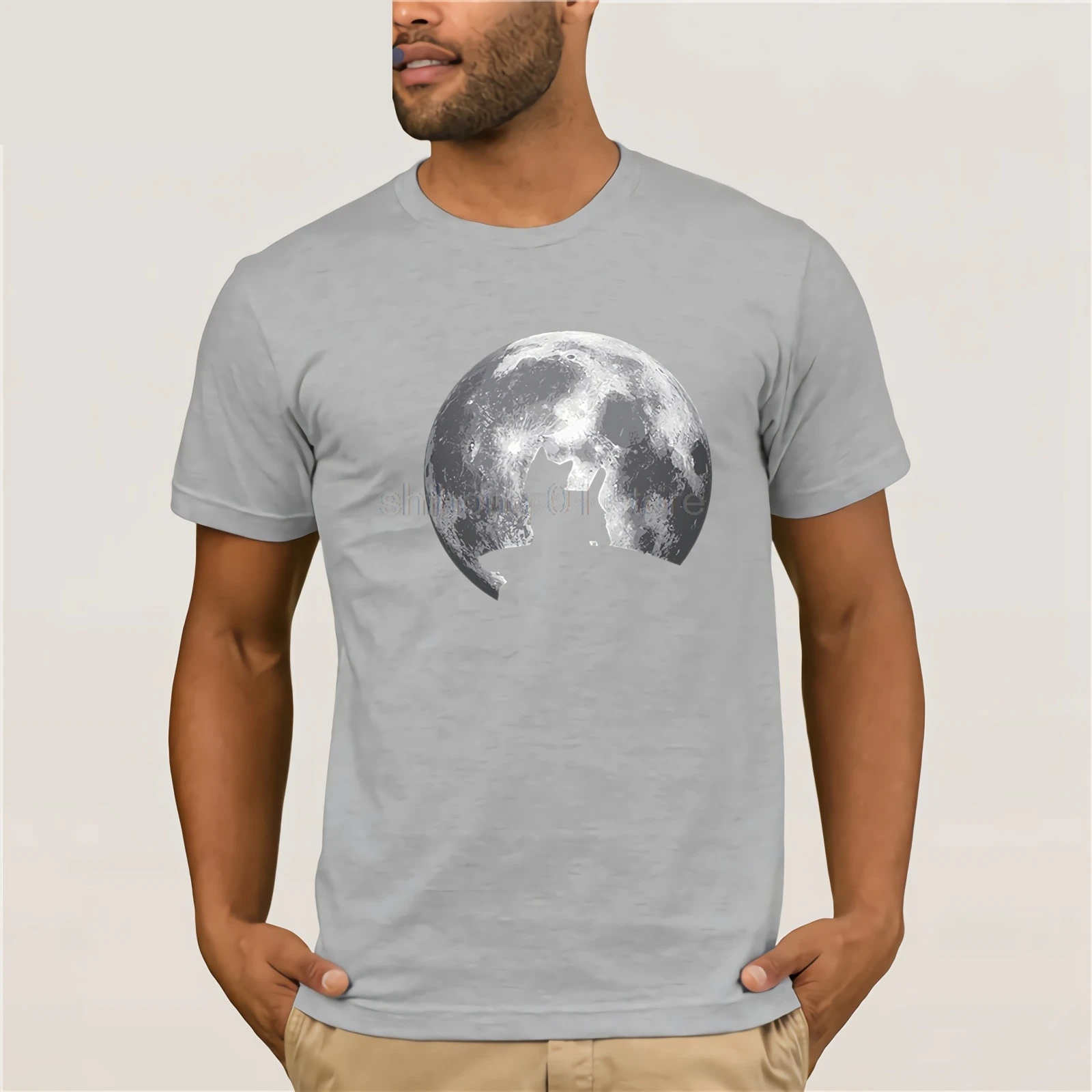 Новейшая хлопковая Удобная футболка с круглым вырезом собакой West Highland Terrier