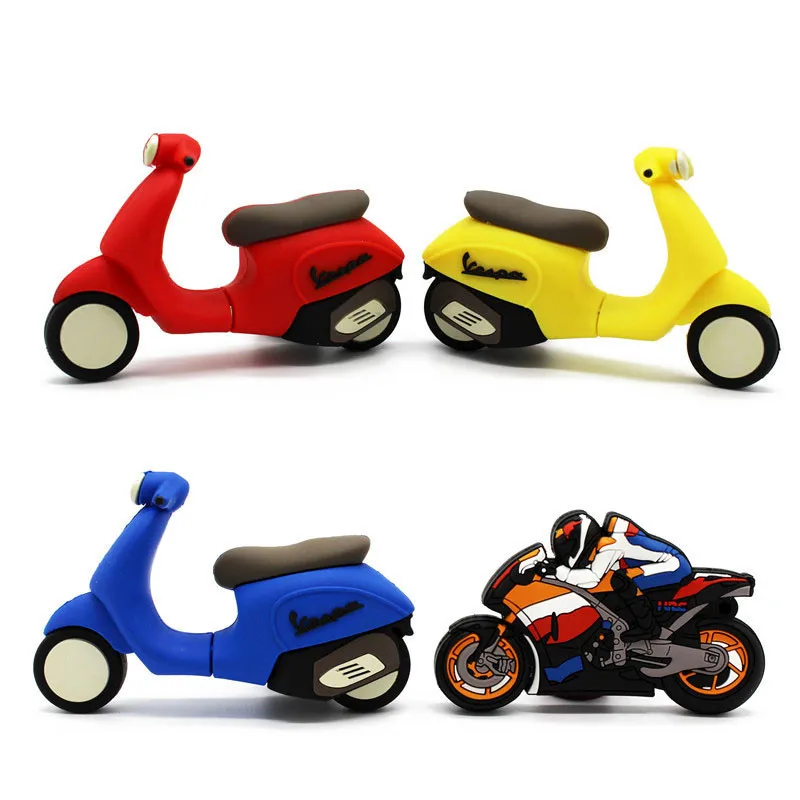 BiNFUL moto rcycle pen drive 4 ГБ 8 ГБ 16 ГБ 32 ГБ мото usb флэш-накопитель