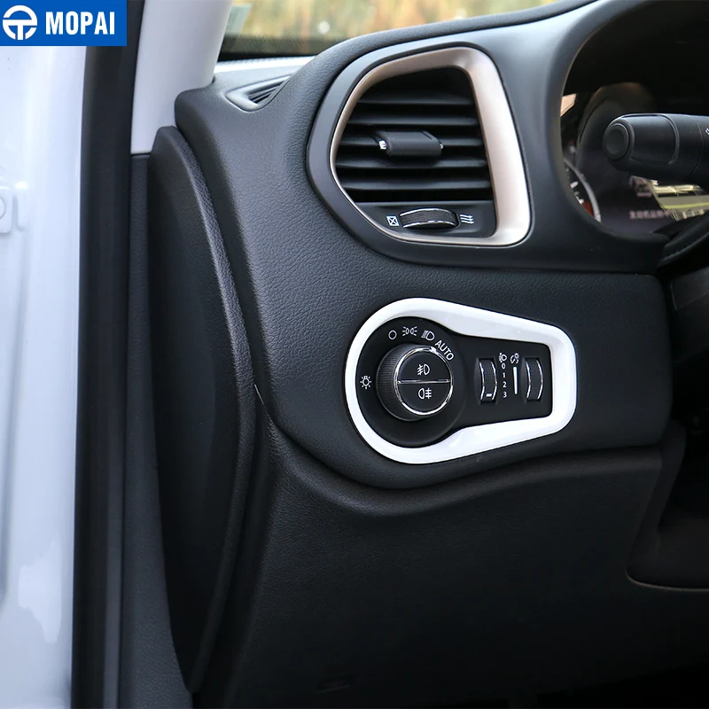 MOPAI новейшая ABS Автомобильная интерьерная фара переключатель украшения Рамка