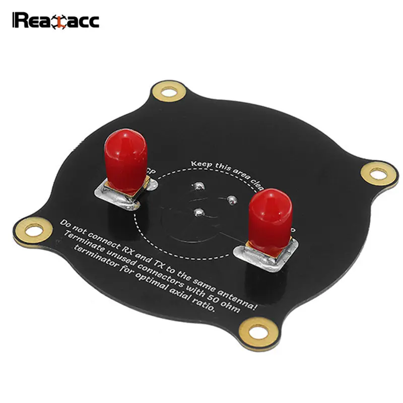 Антенна Realacc 5 8 ГГц 9.4dBi с тройной подачей SMA / RP направленная круговая