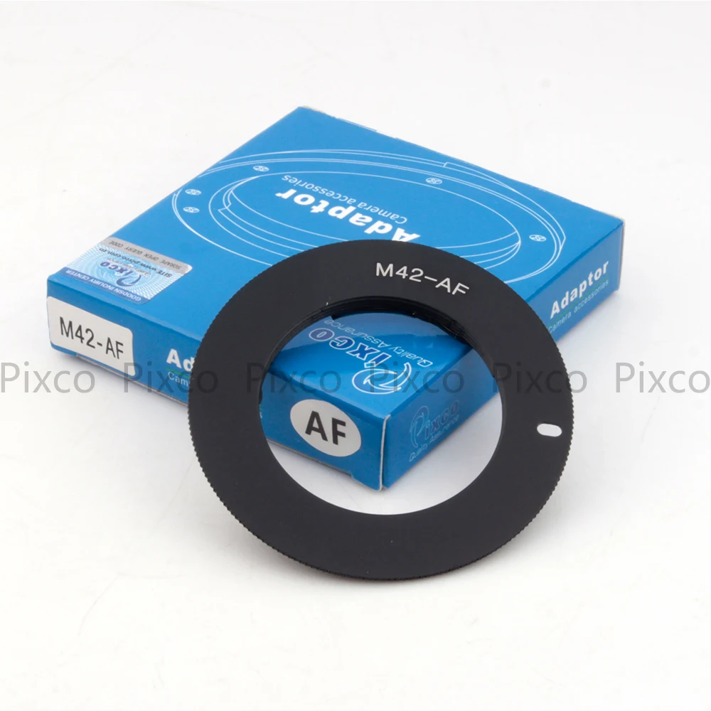 Кольцо адаптер для объектива с подтверждением фотографий Pixco M42 к камере sony alpha