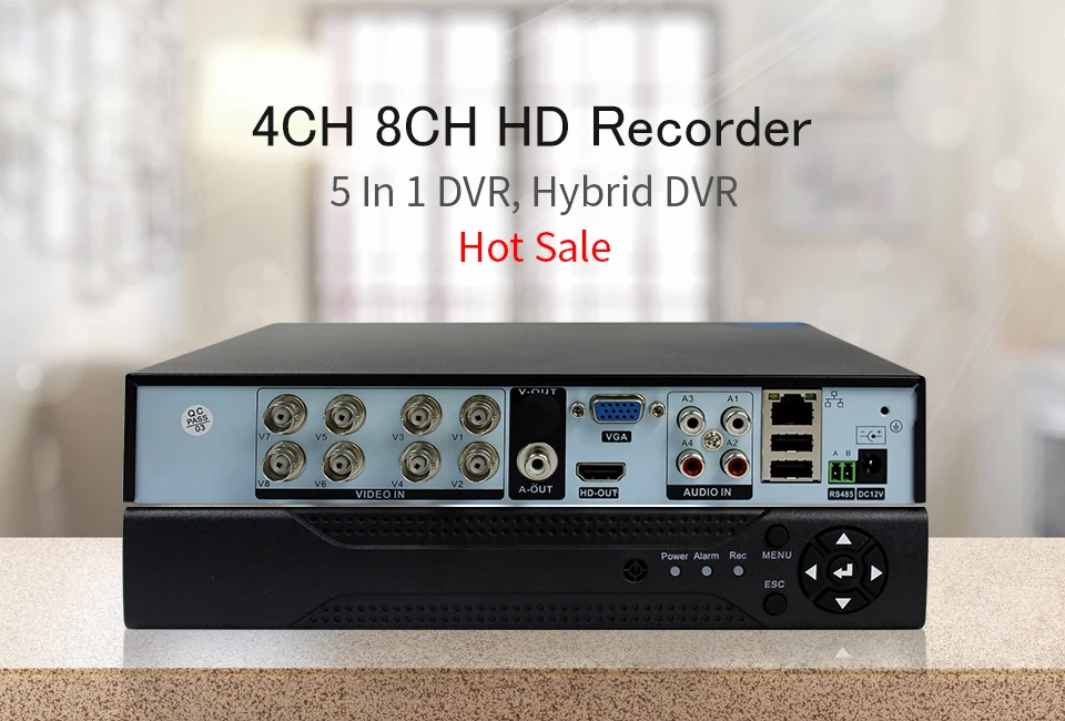 5 в 1 Мини DVR HVR NVR цифровой видеорегистратор 1080нн AHD поддержка аналогового AHD/TVI/CVI/CVBS/IP камера 1080 p Onvif рекордер наружного наблюдения