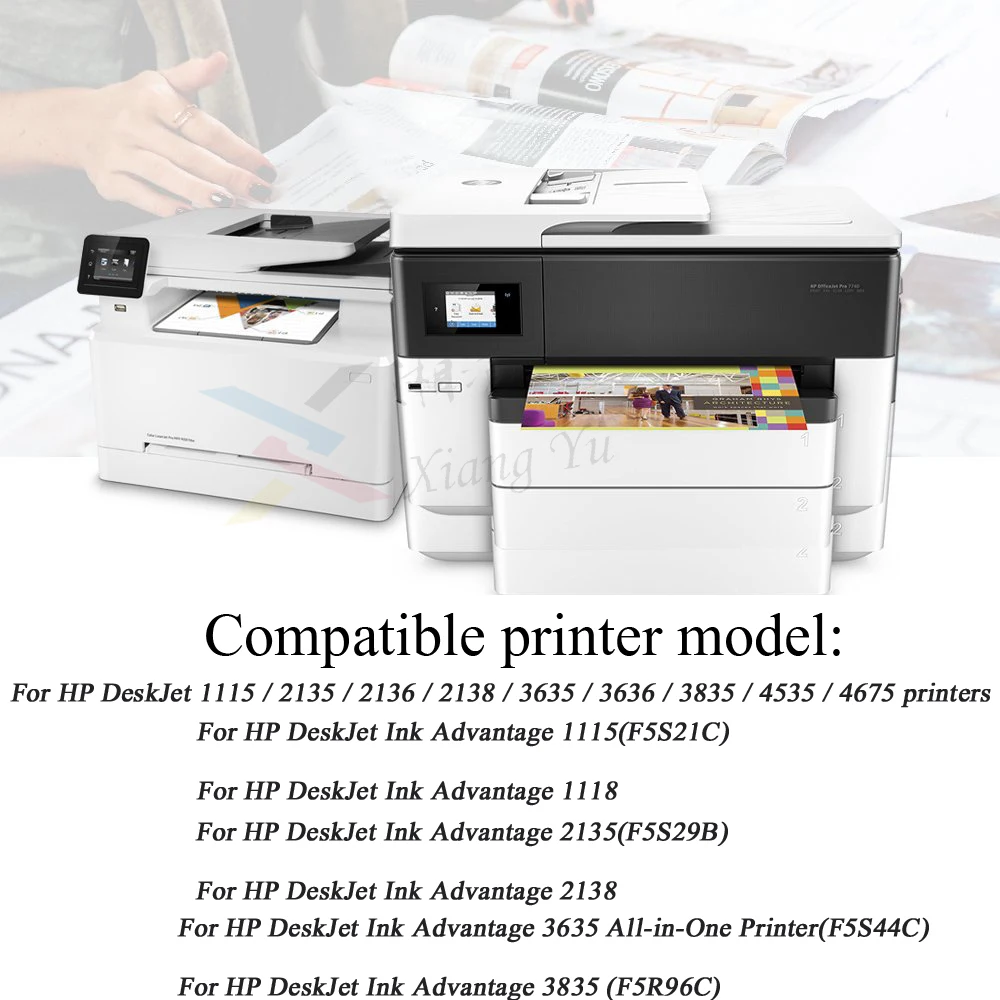 652XL Заправляемый картридж Замена для hp 652 XL для hp с чернилами hp Deskjet 1115 1118 2135 2136 2138 3635 3636 3835 4536 4538