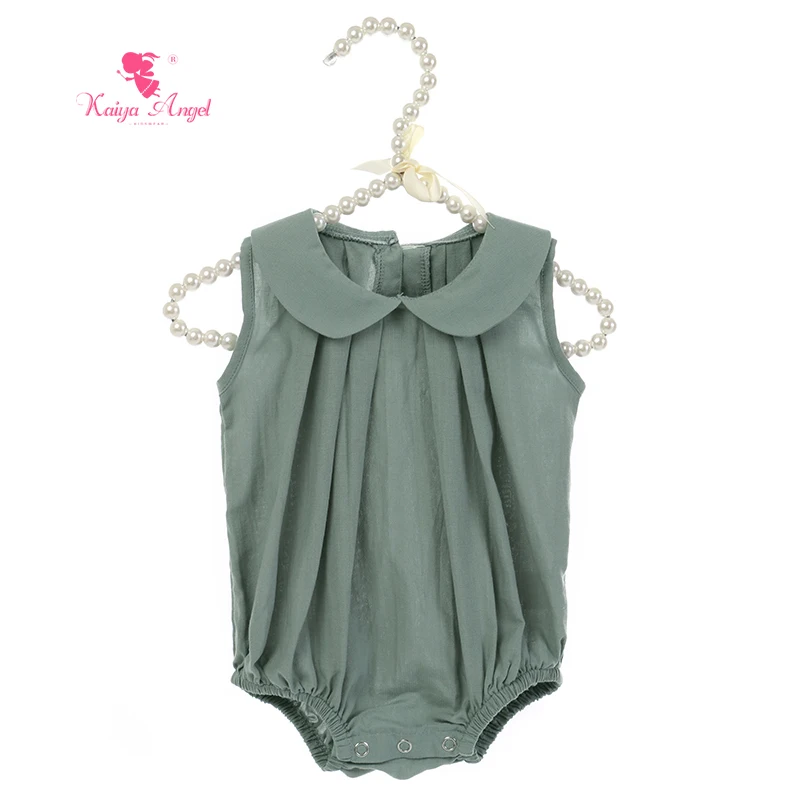 Kaiya Angel/оптовая продажа Новейшая одежда для маленьких девочек Однотонный Модный