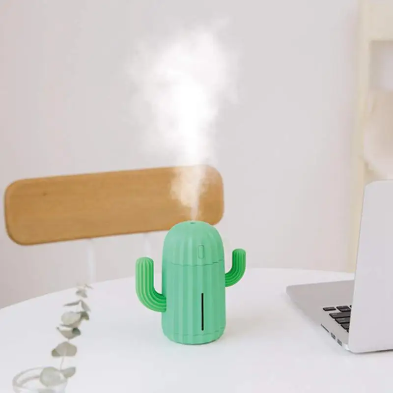 340 мл Usb увлажнитель воздуха кактус время ароматерапия диффузор тумана Fogger Мини