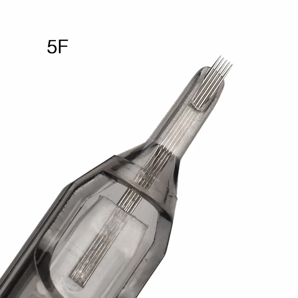 10 шт. тату картриджи иглы одноразовые полуперманентный макияж бровей Тату ручка