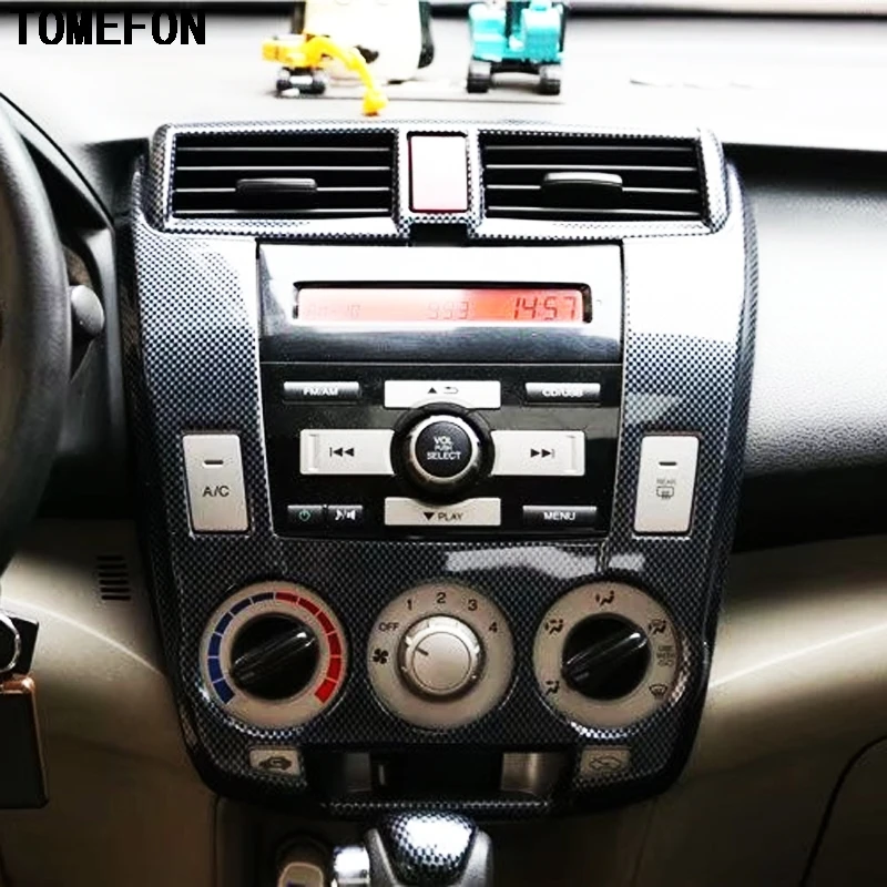 8 шт. переключатель передач из углеродного волокна для Honda City 2008 2012 LHD AT|interior