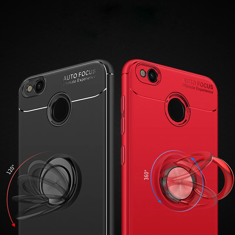 Finger Ring Case For Xiaomi Mi 8 Magnetic Car Phone Holder Stand 6 case protection |