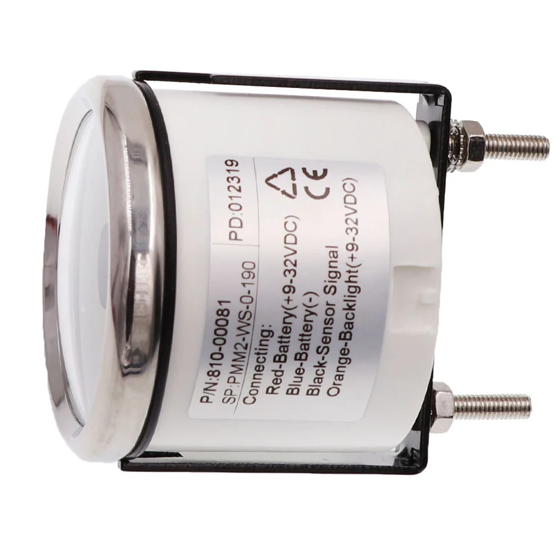 Манометр для морской отделки лодки 52 мм манометр UP DN с красной указкой авто яхта