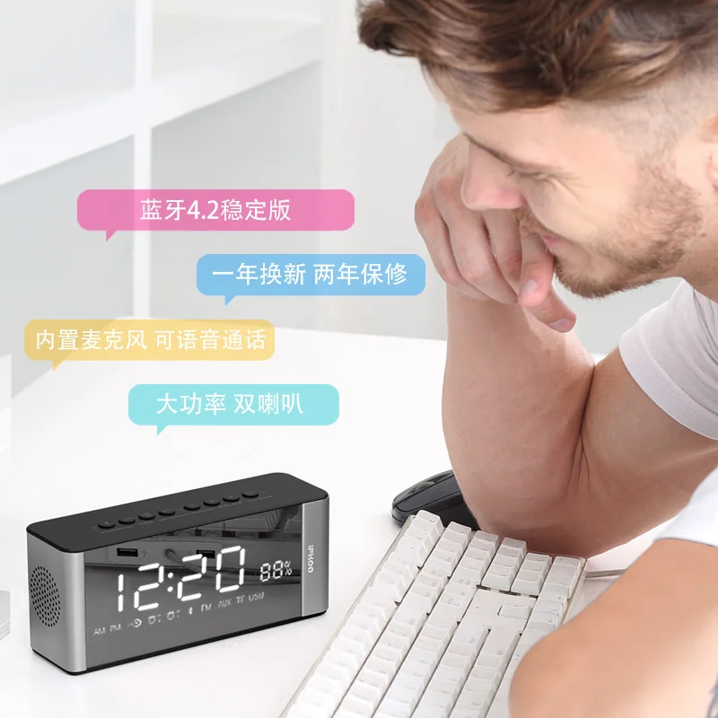 Офисный стол Wake Up проектор часы стерео мини гигрометр Измеритель температуры
