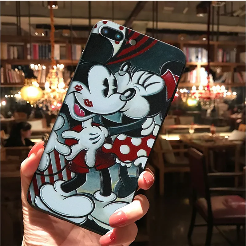 Чехол для пары с объемным рисунком для iPhone 11 Pro X XR XS Max 5S 7 8 6 Plus TPU для Moto G5 G5S Plus для Oneplus 7 Pro 6T 5T чехол s