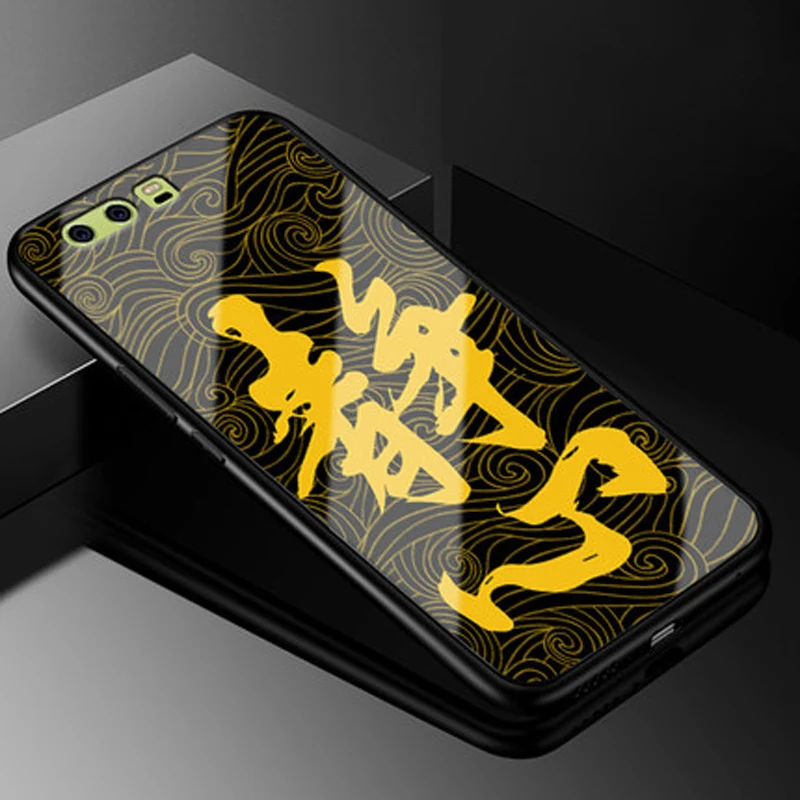 Чехол для телефона из закаленного стекла Huawei P10 все включено Мягкий край чехол P 10