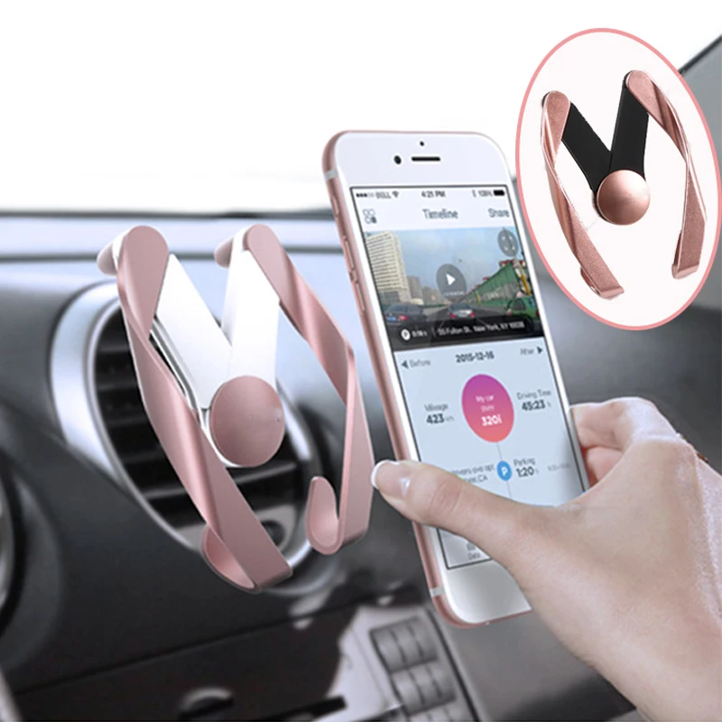 1 шт. Авто кондиционер Выход мобильный телефон подставка M type для Audi a4 b6 a3 Ford focus 2 3