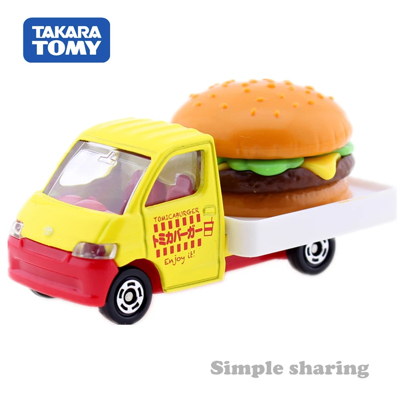 Takara Tomy Tomica No.54 Toyota TOWN ACE гамбургер модель автомобиля 1:64 Миниатюрный литой грузовик