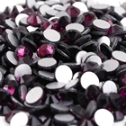 Фуксия 3D Стразы для дизайна ногтей ss3 ss4 ss5 ss6 ss8 ss10 ss12 ss16 ss20 ss30 ss34 стеклокристалл без исправлений украшения для ногтей