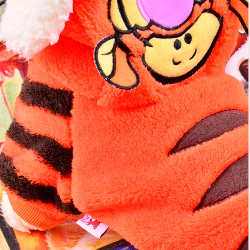 Осень 2017 г. Новинка зимы собака одежда милый тигр Пальто для будущих мам теплый