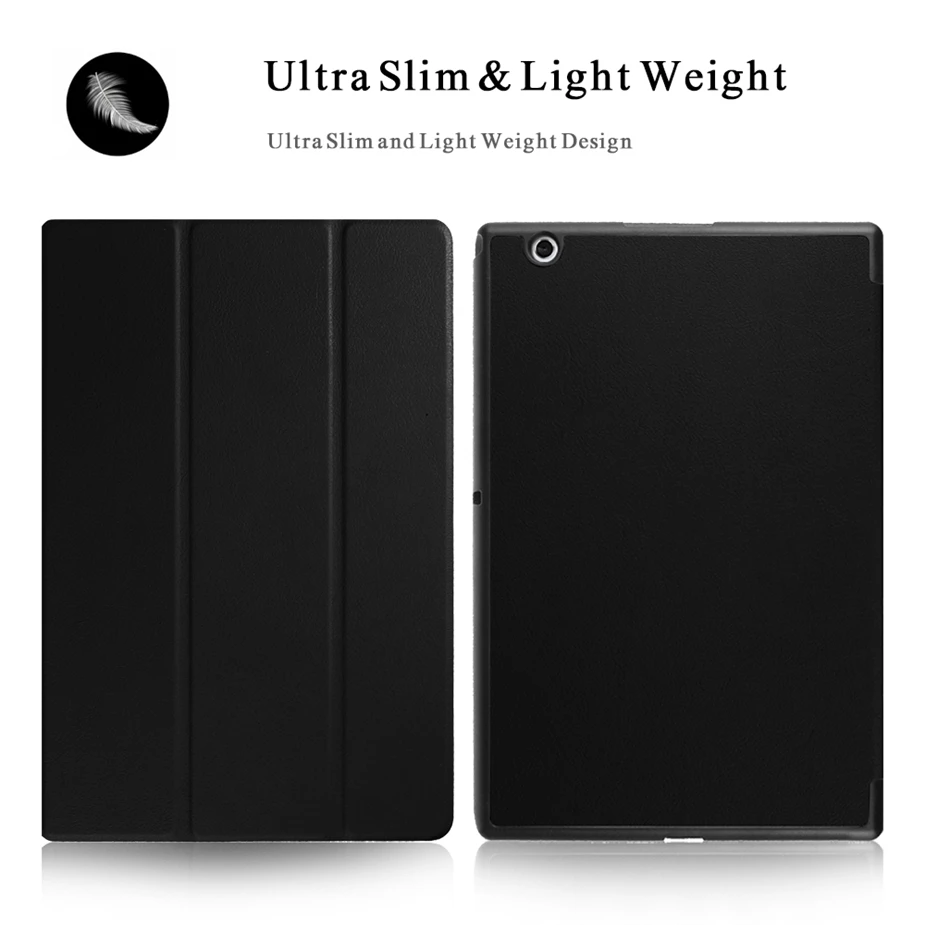 Магнитный чехол для Xperia Z4 Tablet Ультратонкий из искусственной кожи с подставкой Sony