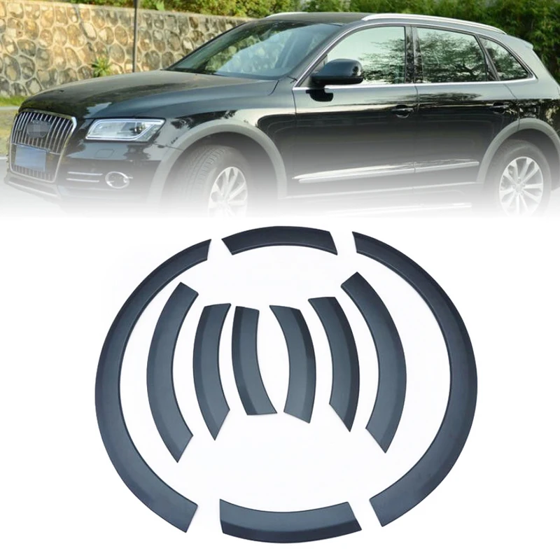 10 шт. Fender вспышки колеса арочная крышка отделка комплект арки Накладка для Audi Q5 2009