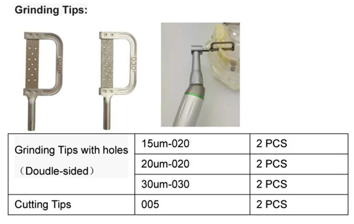 Стоматологическая Ортодонтическая поршневая интерпроксимальная Зачистка