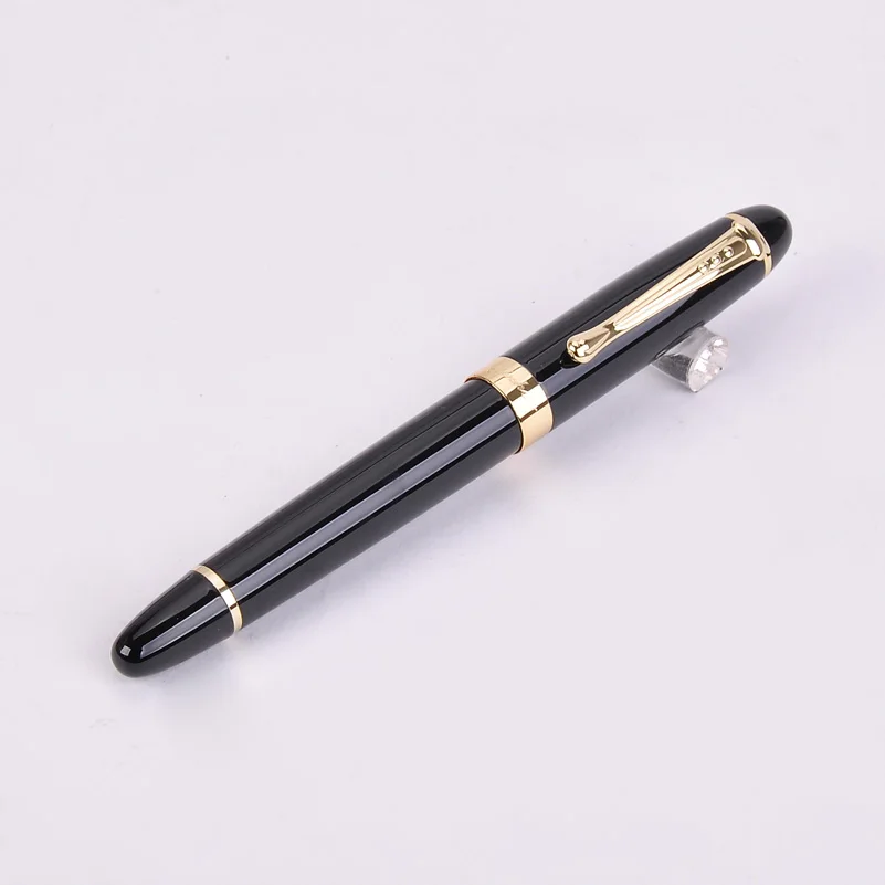 Black 2 Высокое качество Золотой зажим 22 цвета на выбор JINHAO 450 металл/роликовый шар/шариковая ручка школьные принадлежности канцелярские принадлежности - Цвет: Black 2