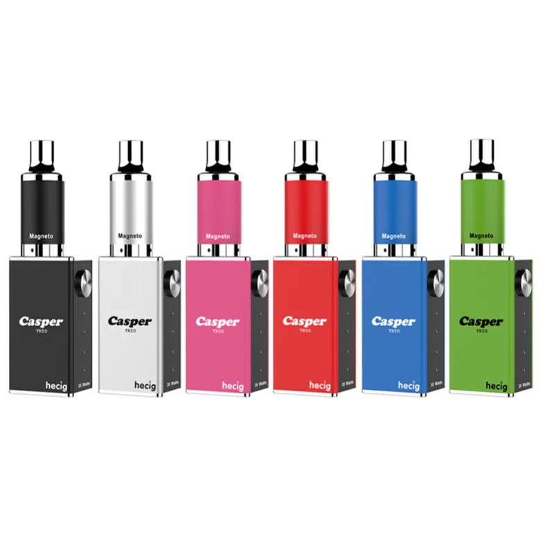 HECIG сухой вапоризатор травы Casper Trio портативная Умная Электронная сигарета 2200MAH 50W