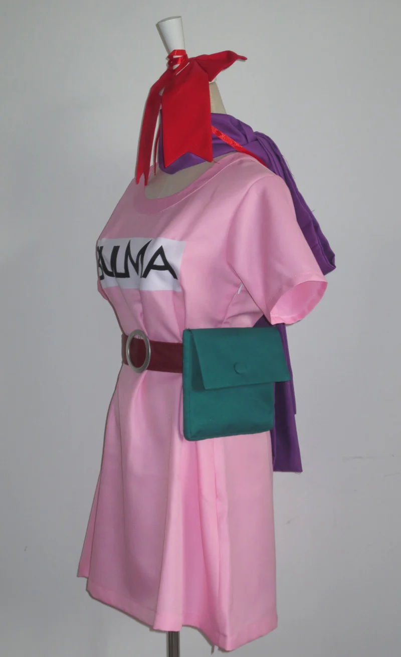 Dragonball Z bulma Косплэй костюм |
