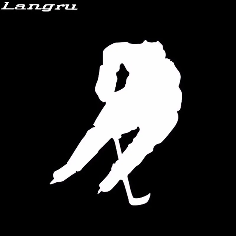 Langru стильные спортивные наклейки для хоккея с шайбой забавные украшения