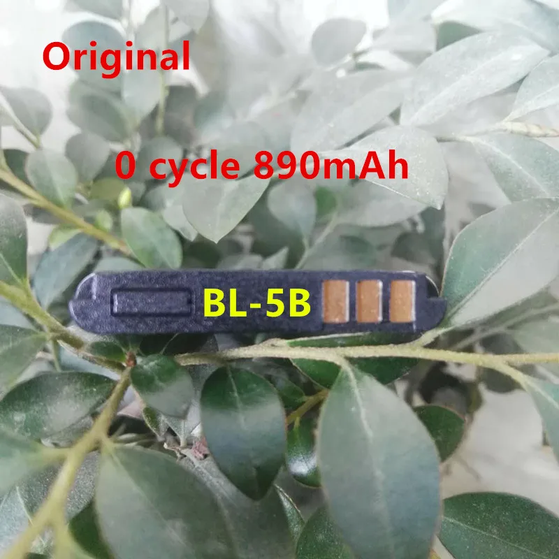 10 шт./лот 3 7 V 890 mAh BL 5B BL5B запасная батарея для Nokia N90 3230 5300 5070 6121 6080 новейшая|battery